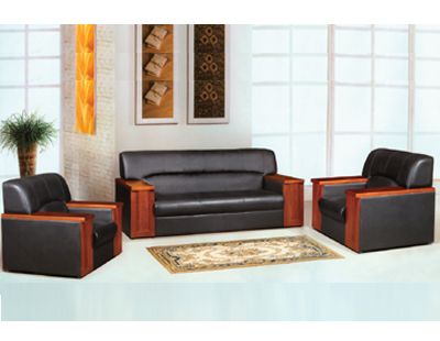 金领 真皮沙发-6