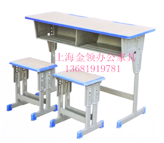 金领 双人单柱单层带双柱小方凳-5162